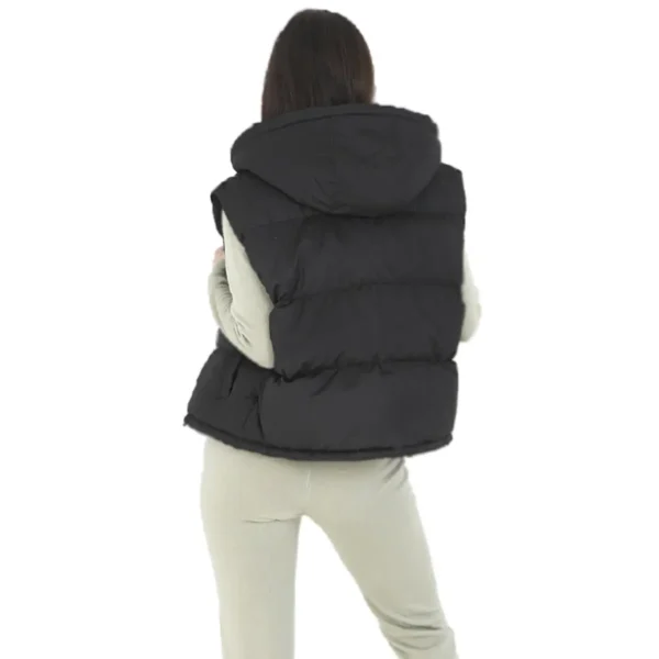 Ladies Brave Soul Mila Padded Gilet - Image 8