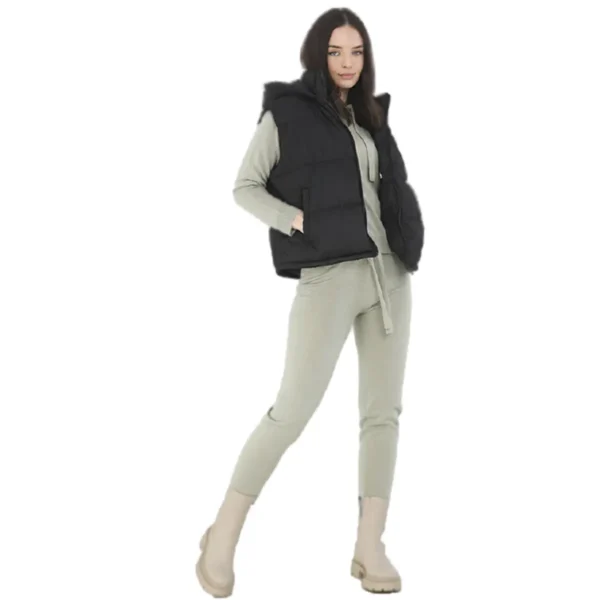 Ladies Brave Soul Mila Padded Gilet - Image 9