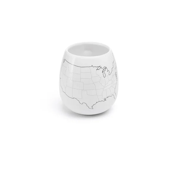 USA Map Colour In Mug - Image 6