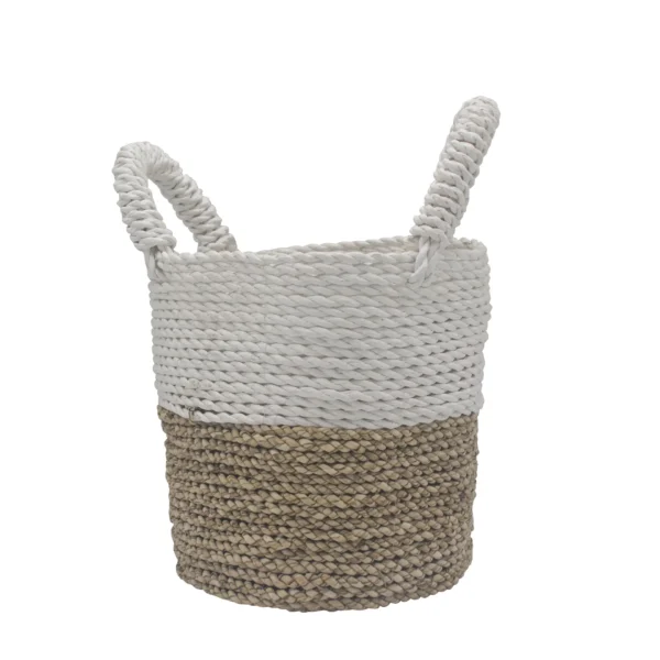 Seagrass Basket Set - Natural White - Image 2