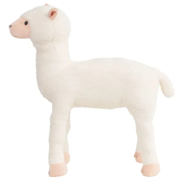 vidaXL Standing Plush Toy Alpaca White XXL - Image 2