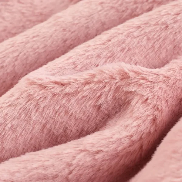 Kids' Coat Faux Fur Pink 128 - Image 6