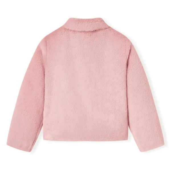 Kids' Coat Faux Fur Pink 92 - Image 2