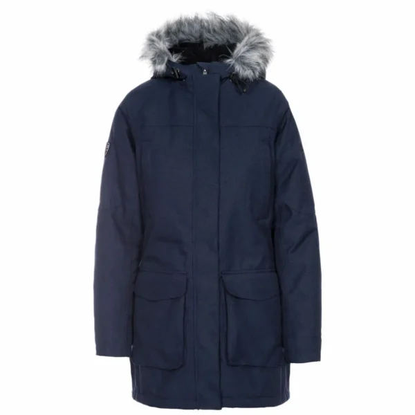 Ladies Trespass Thundery Waterproof Parka Jacket - Image 2