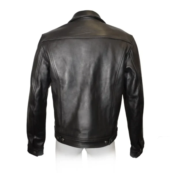 Prowler RED Leather Truker Jacket Medium - Image 3