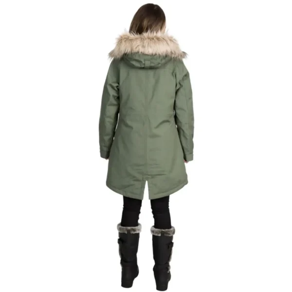 Ladies Faithful Waterproof Parka Jacket - Image 2