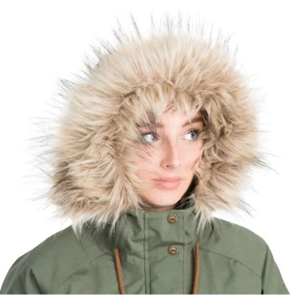 Ladies Faithful Waterproof Parka Jacket - Image 3