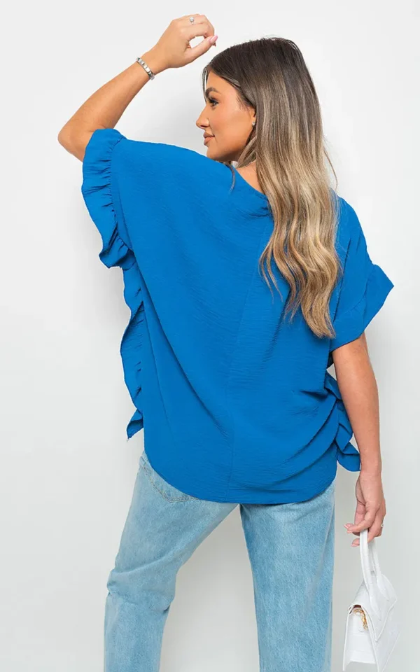 Frill Sleeve Top - Image 23