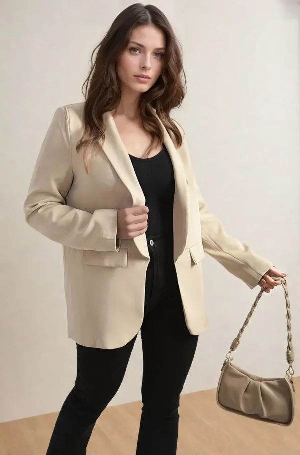 Leopard Print Blazer Jacket - Image 9