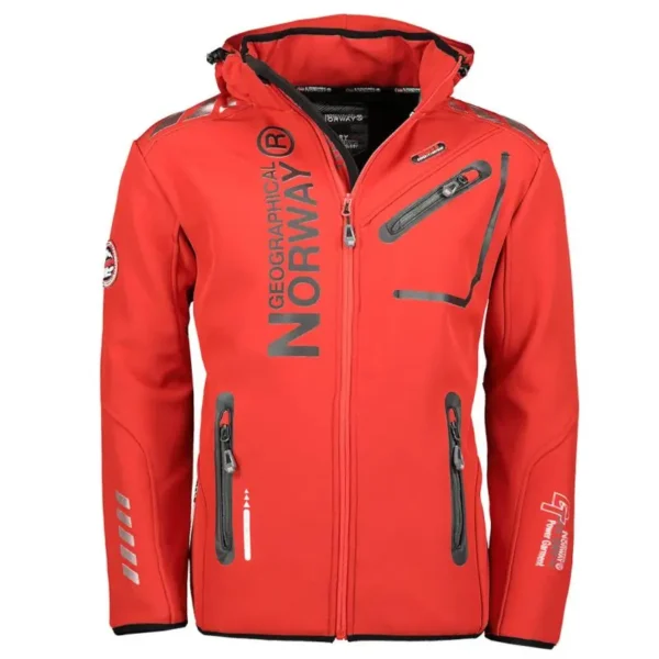 Geographical Norway Royaute Jacket ASSOR B MEN 068 M WW1975H/GN/Red / Black