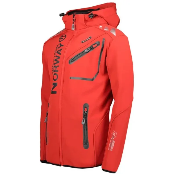 Geographical Norway Royaute Jacket ASSOR B MEN 068 M WW1975H/GN/Red / Black - Image 4