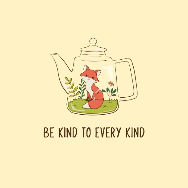 Be kind to every kind - Organic Cotton Hoodie - Image 2