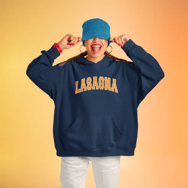 Lasagna - Organic Cotton Hoodie | Eco-Friendly, Ethically Produced, Unisex Fit