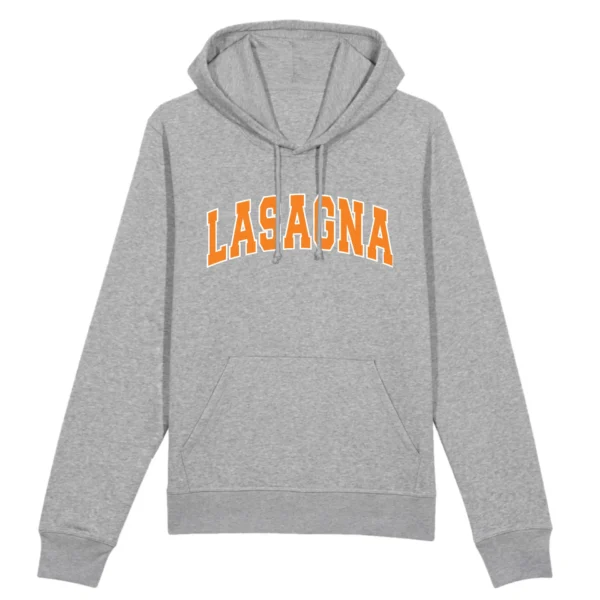 Lasagna - Organic Cotton Hoodie | Eco-Friendly, Ethically Produced, Unisex Fit - Image 5