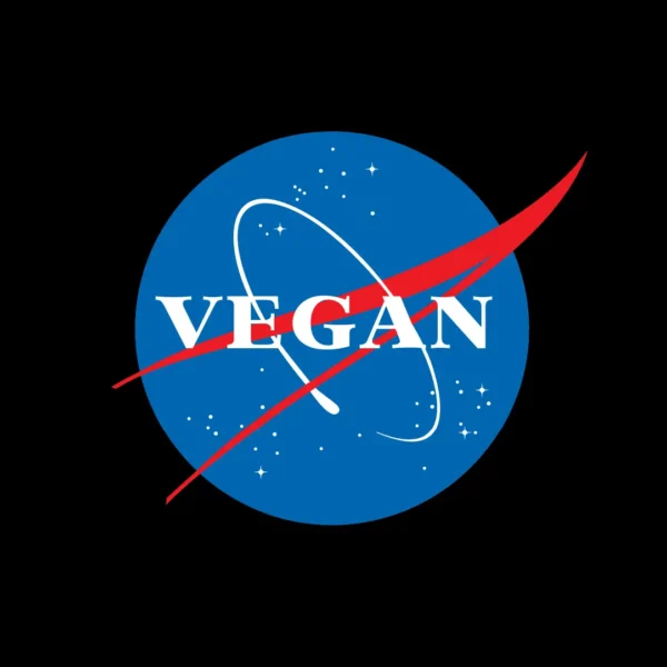 Vegan Nasa - Organic Cotton Hoodie - Image 2