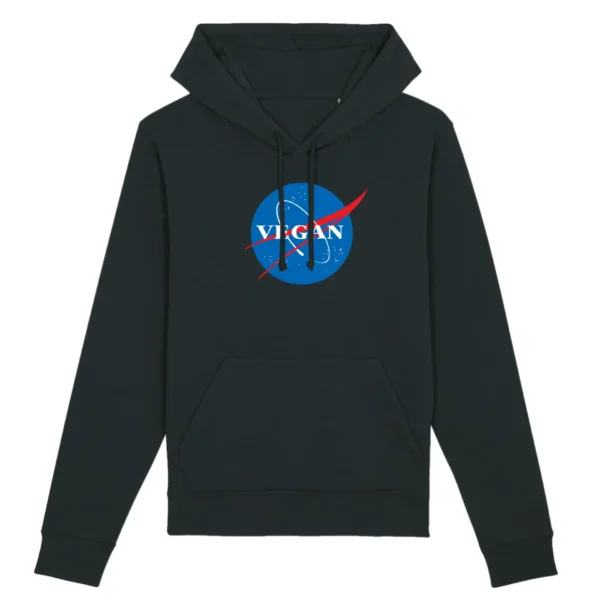 Vegan Nasa - Organic Cotton Hoodie - Image 3