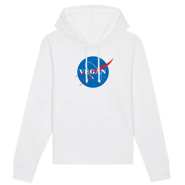 Vegan Nasa - Organic Cotton Hoodie - Image 4