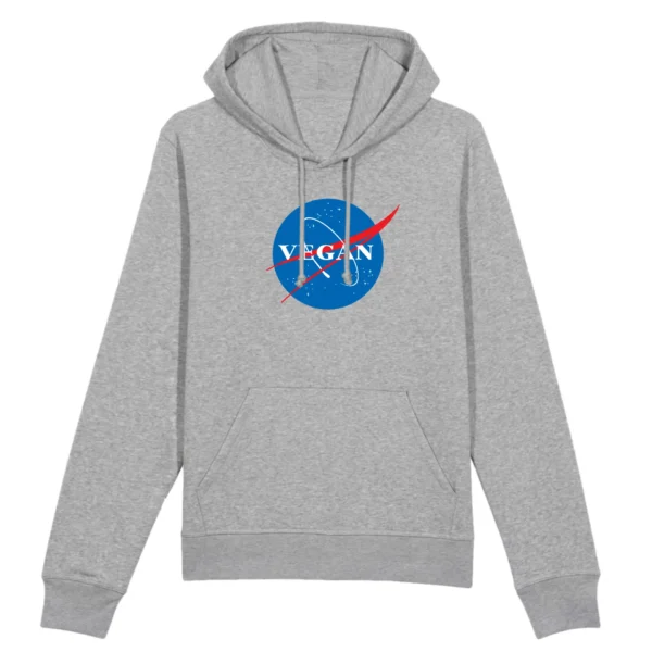 Vegan Nasa - Organic Cotton Hoodie - Image 5