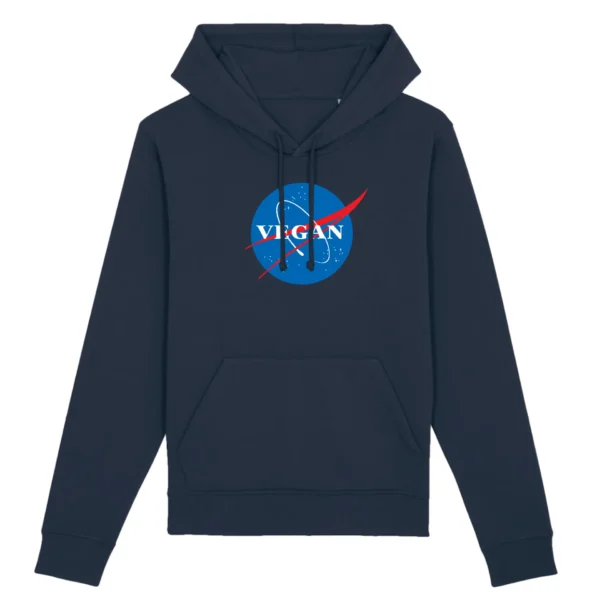 Vegan Nasa - Organic Cotton Hoodie - Image 6