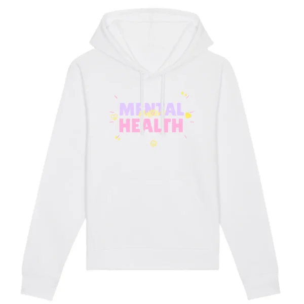 Mental Health Matters - Organic Cotton Hoodie - Image 5