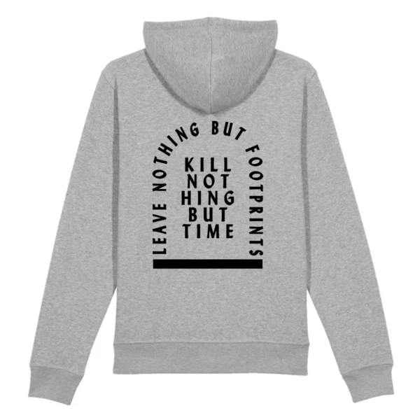 Kill nothing but Time - Organic Cotton Hoodie - Image 4