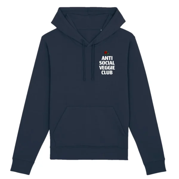 Anti Social Veggie Club - Organic Cotton Hoodie - Image 6