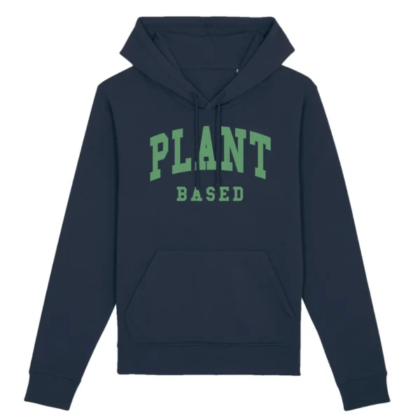 Plant Based - Unisex Organic Hoodie - Image 4