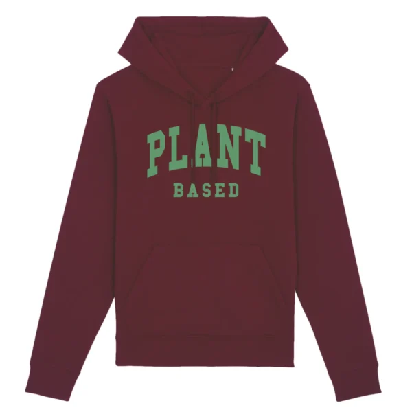 Plant Based - Unisex Organic Hoodie - Image 6