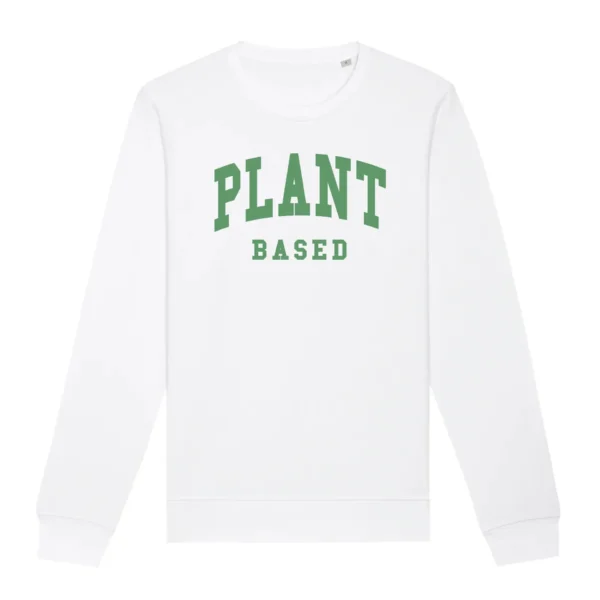 Plant Based - Organic Unisex Sweatshirt - Image 2