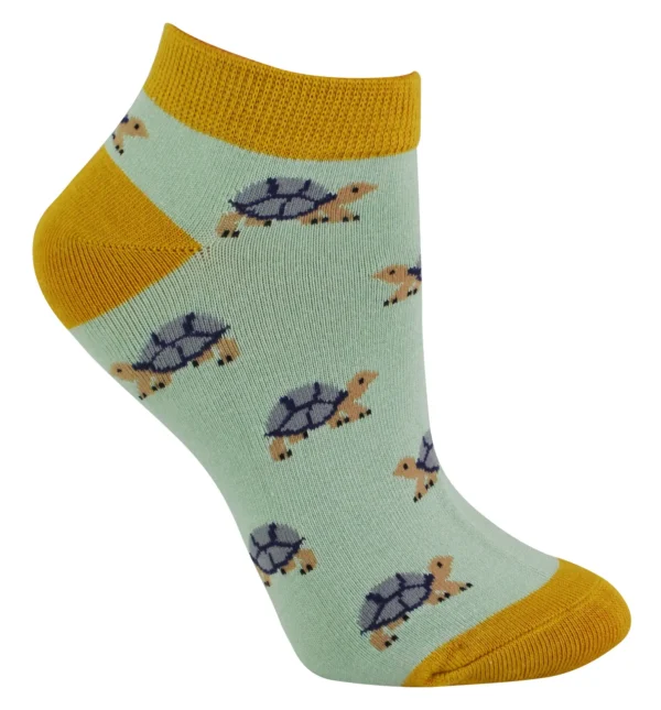 Ladies Bamboo Trainer Socks - Image 2