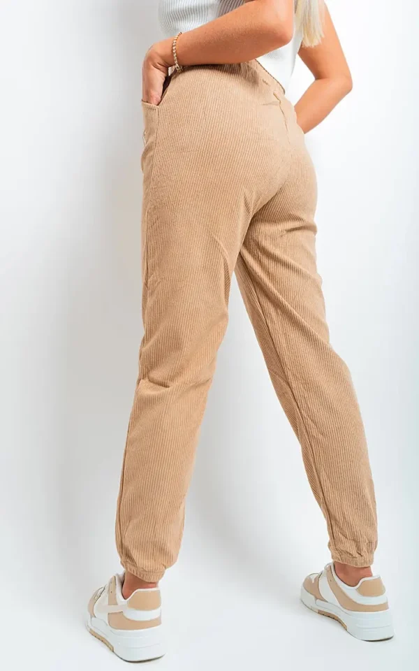 High Waisted Drawstring Trouser with Pockets - Image 6