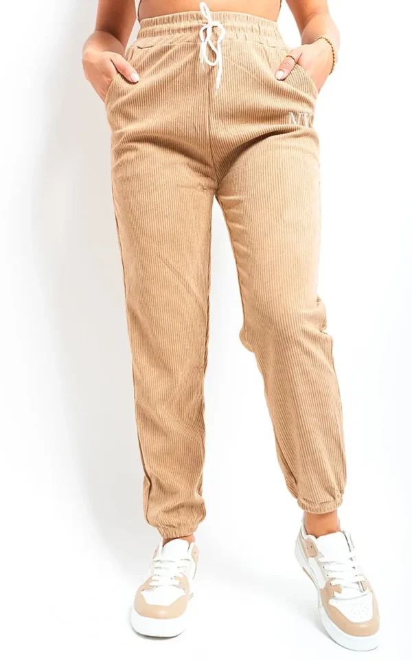 High Waisted Drawstring Trouser with Pockets - Image 9