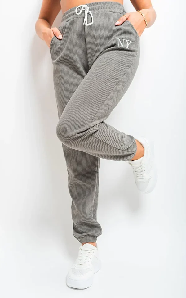 High Waisted Drawstring Trouser with Pockets - Image 15