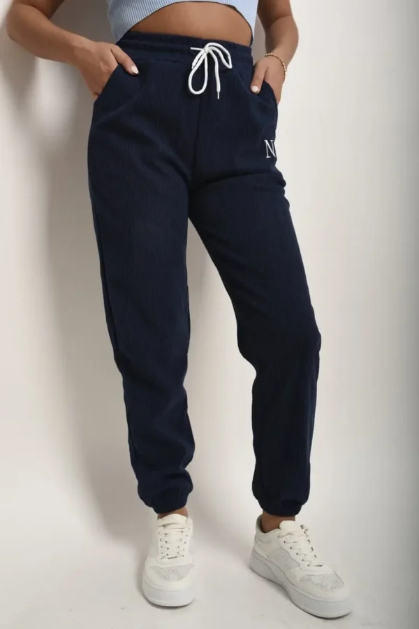 High Waisted Drawstring Trouser with Pockets - Image 16