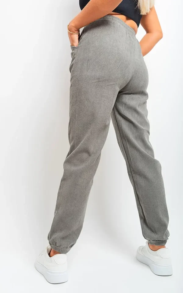 High Waisted Drawstring Trouser with Pockets - Image 24