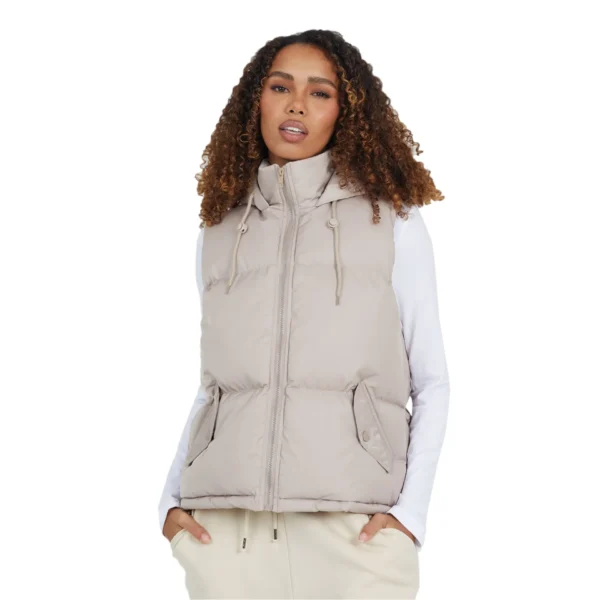 Ladies Brave Soul CELLOGIL Padded Short Length Gilet - Image 6