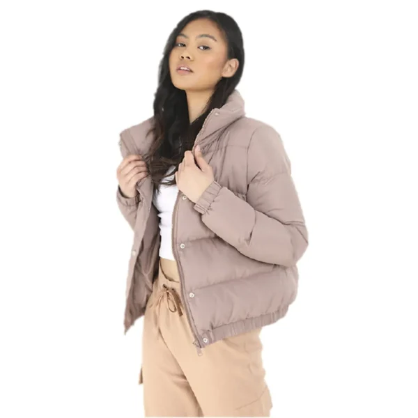 Ladies Brave Soul Slaypeach Puffer Jacket - Image 7