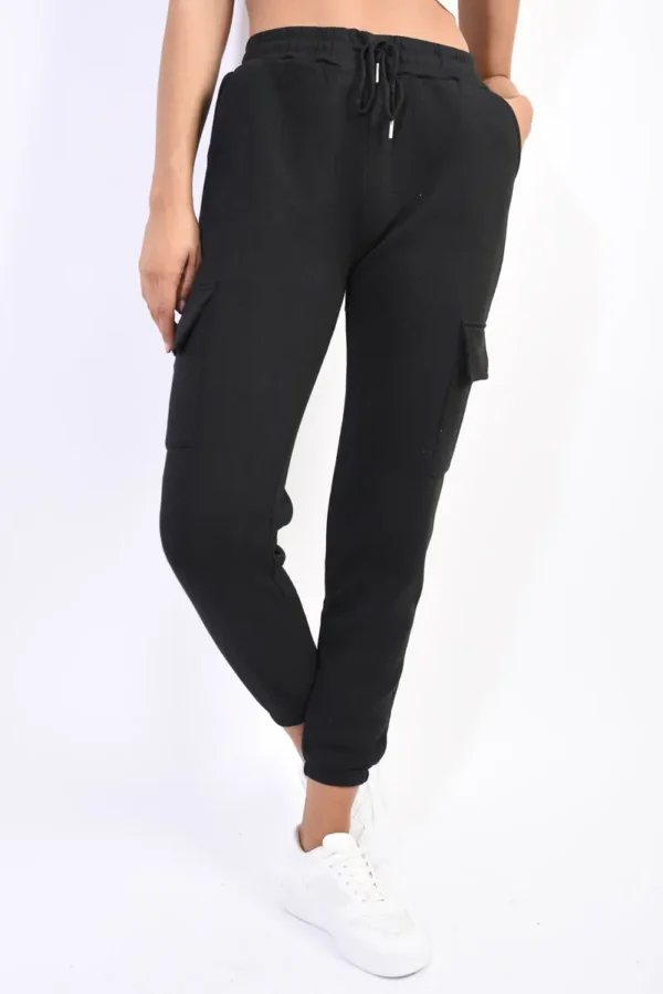 Fitted Cargo Trousers - Image 3