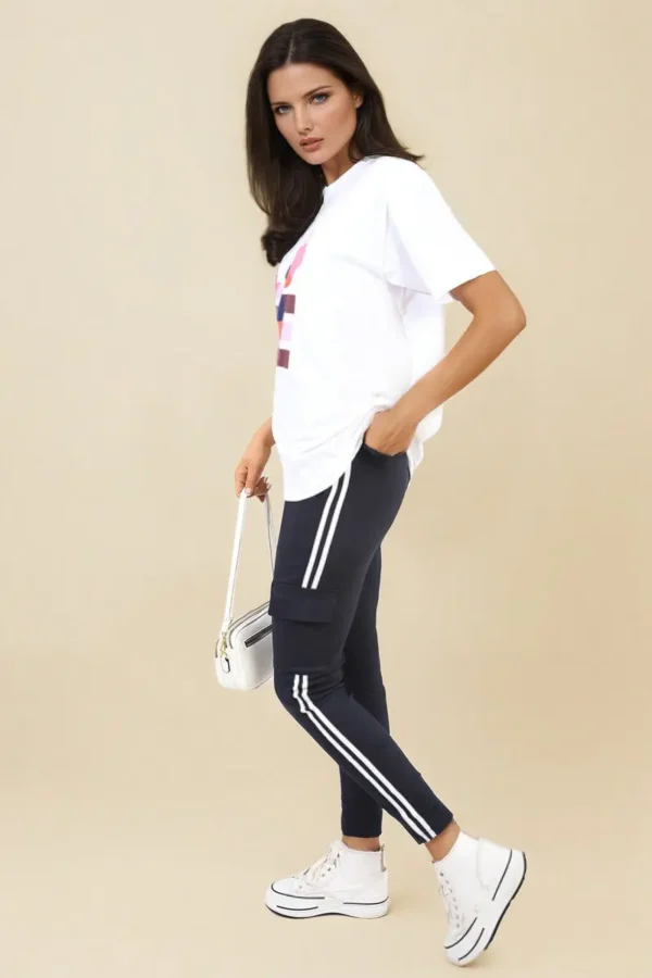 Drawstring Waist Cargo Trouser - Image 7