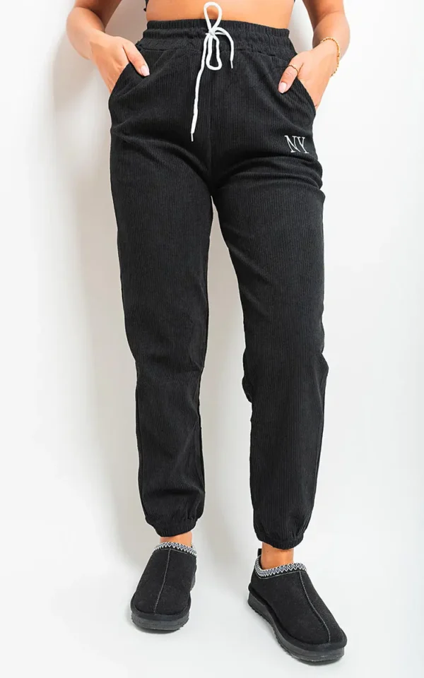 High Waisted Drawstring Trouser with Pockets - Image 35