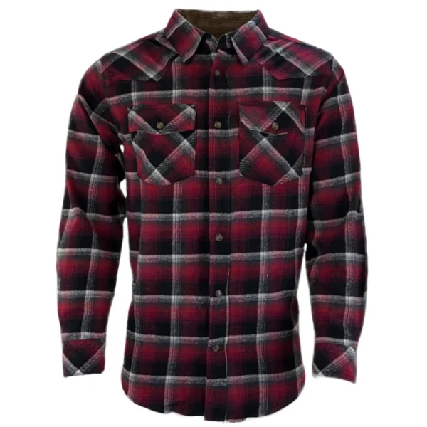 Men's Lumberjack Flannel Shirt - 6577 - Image 3