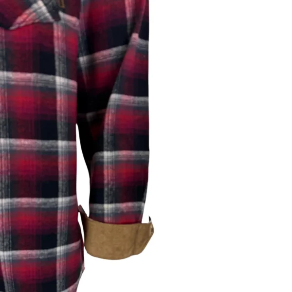 Men's Lumberjack Flannel Shirt - 6577 - Image 5