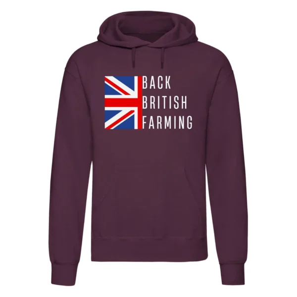 Back British Farmers Printed Hoodie - Image 3