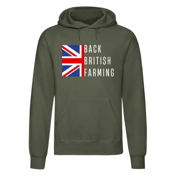 Back British Farmers Printed Hoodie - Image 4