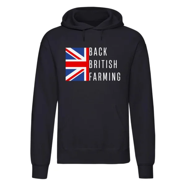 Back British Farmers Printed Hoodie - Image 5