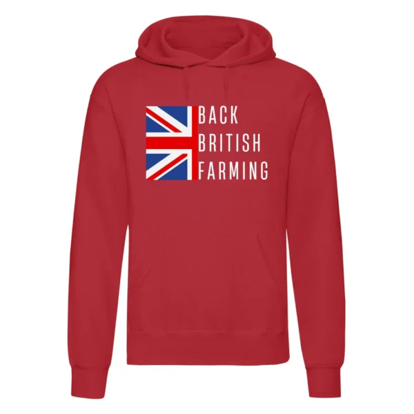 Back British Farmers Printed Hoodie - Image 8