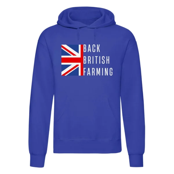 Back British Farmers Printed Hoodie - Image 9