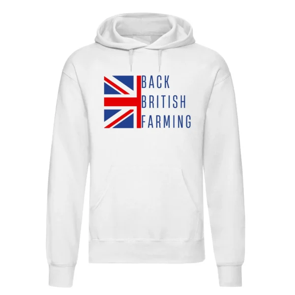 Back British Farmers Printed Hoodie - Image 10