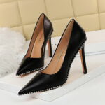 Black 10.5cm heel