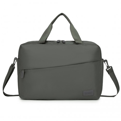 TVK2444 - Kono Water-Resistant Travel Bag with Laptop Sleeve Multi-Functional Tote for Business and Weekend Large Capacity for Men and Women - Grey